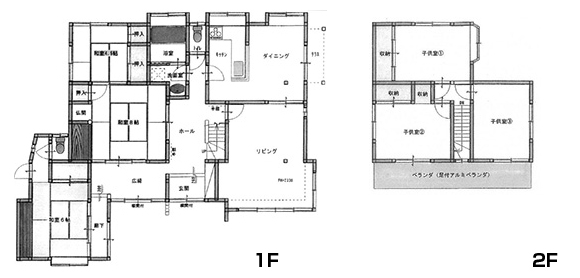 ビフォー間取り